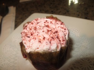 Red Velvet Papillon Dessert