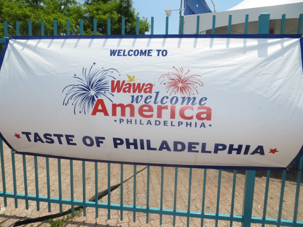 Taste of Philadelphia banner
