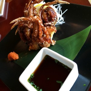 Soft Shell crab Mirai Sushi Chicago