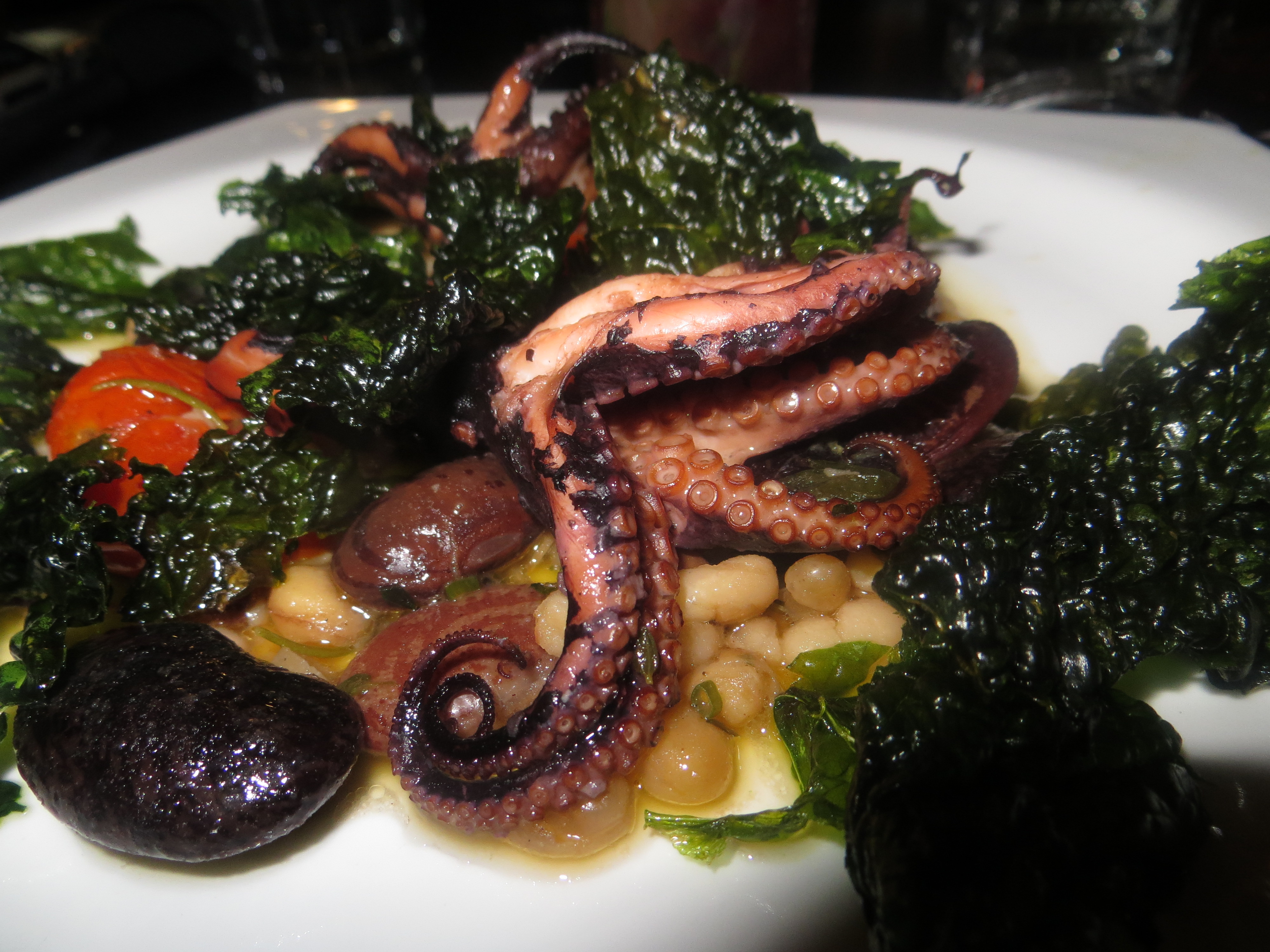 Elberta Brooklyn Octopus salad