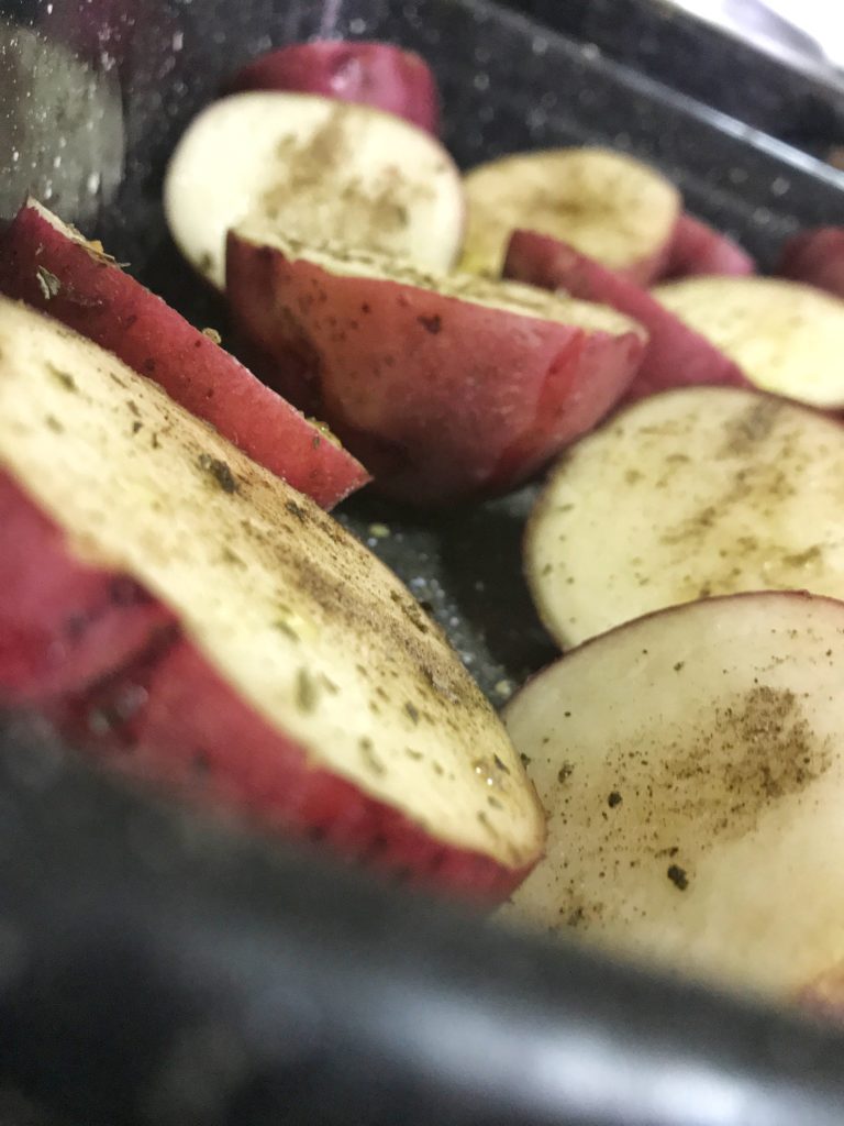 Seasoned Red potatoes