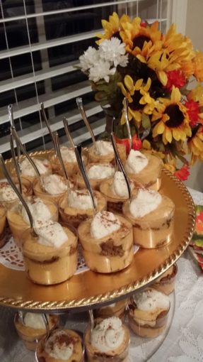 pumpkin mouse parfaits