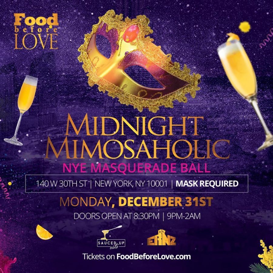 Midnight Mimosaholic Masquerade Ball